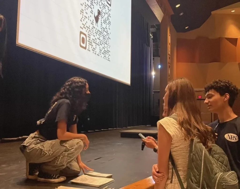 Gen Z student gets out the vote