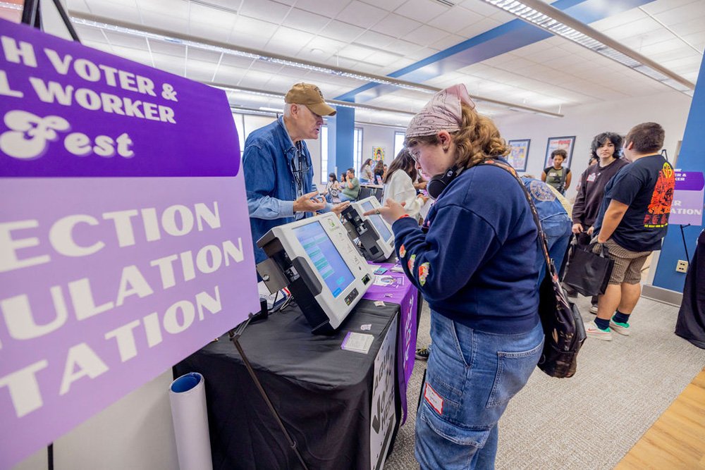 Election Simulation Station-YVPWF 2025